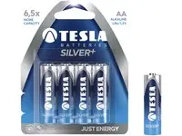 Batéria TESLA AA Silver+, ceruzková, 4ks