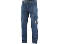 Nohavice jeans CXS ALBI, pánske, modré