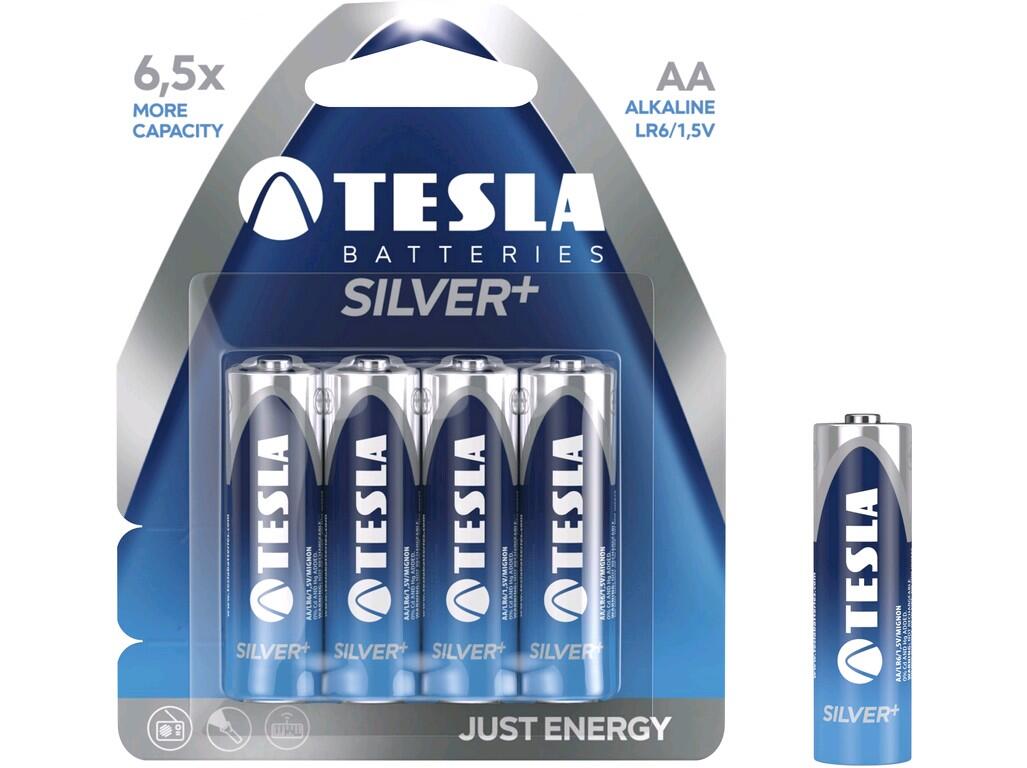 TESLA SILVER+ AA 4ks 1099137214