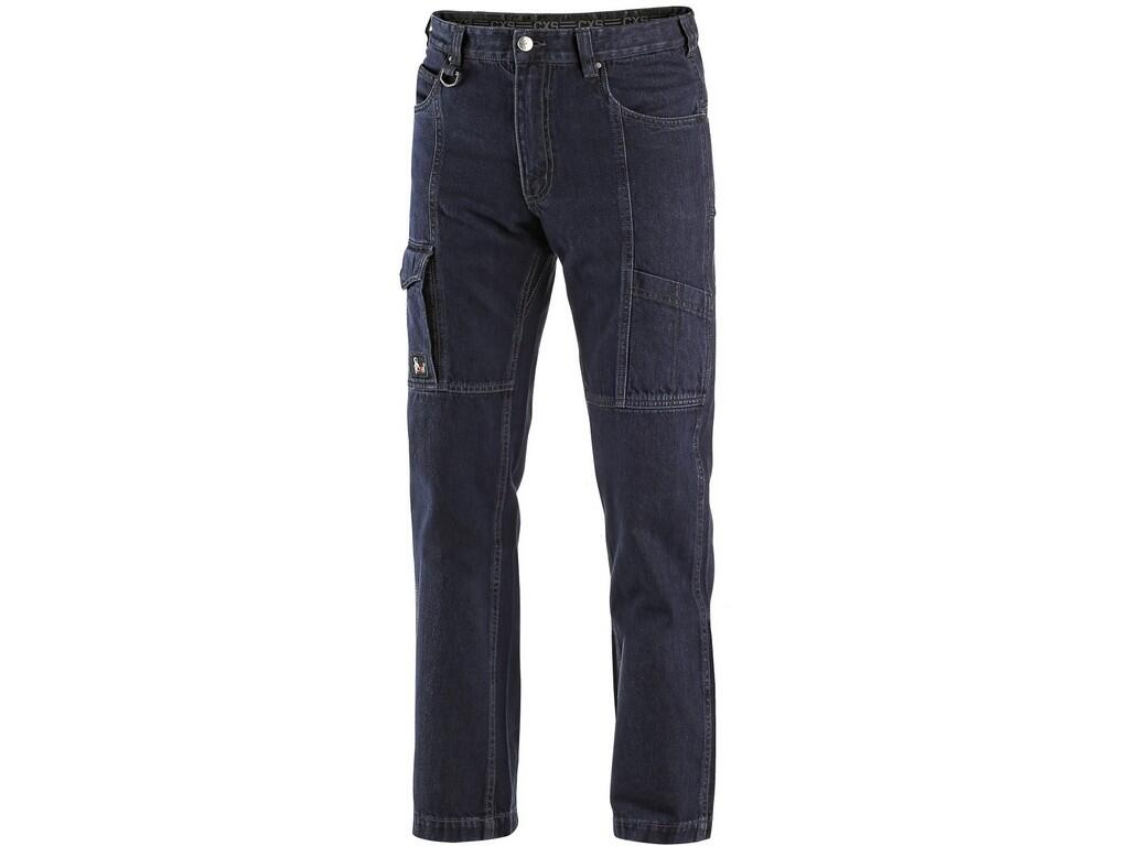 Kalhoty jeans NIMES II pánské tmavě modré b1 - CN-1490-080-414-46, vel. 46