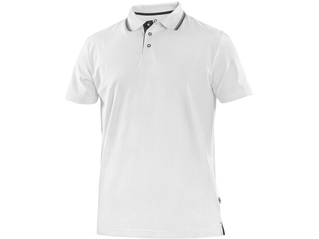 Polokošile CXS HENRY, pánské, krátký rukáv, bílo-antracitová, vel. 2XL